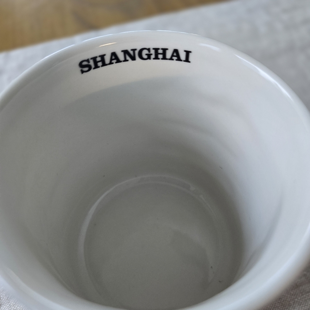 Starbucks Shanghai City Mug, Blue And White - Picture 4 of 5